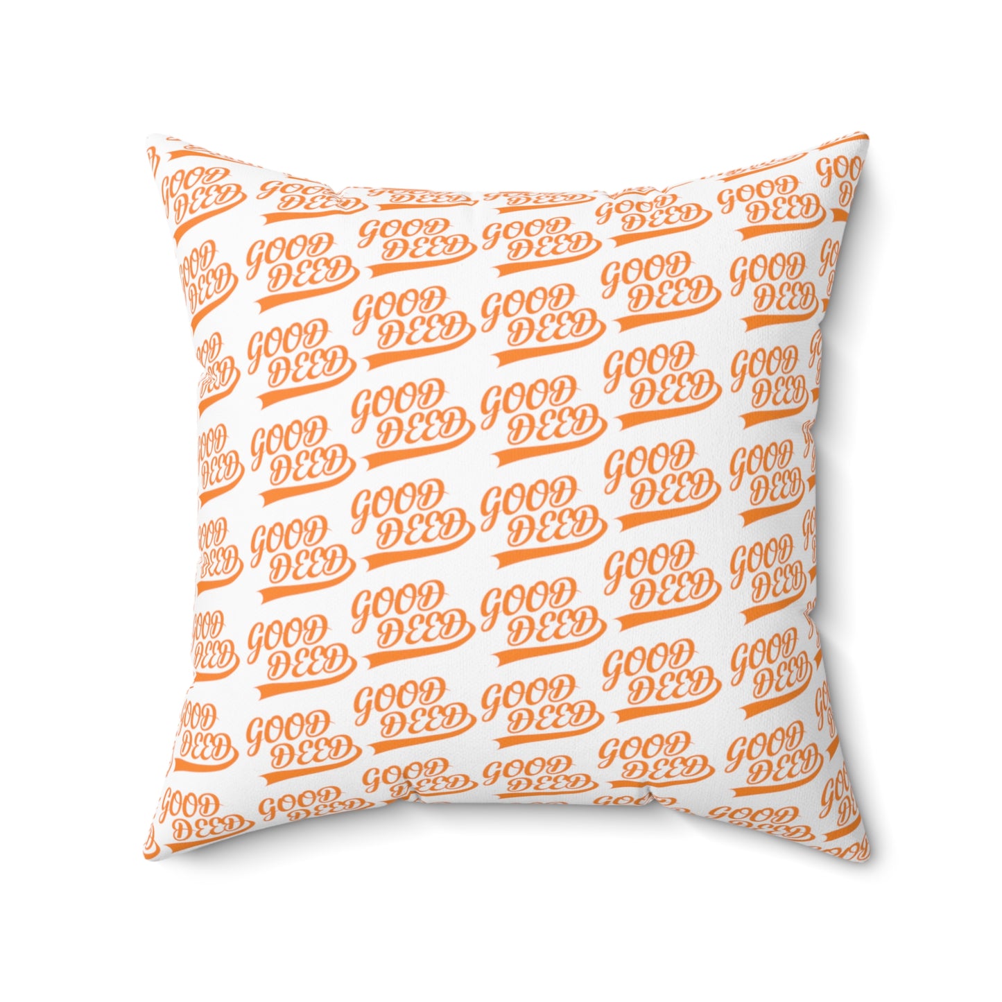 Spun Polyester Square Pillow